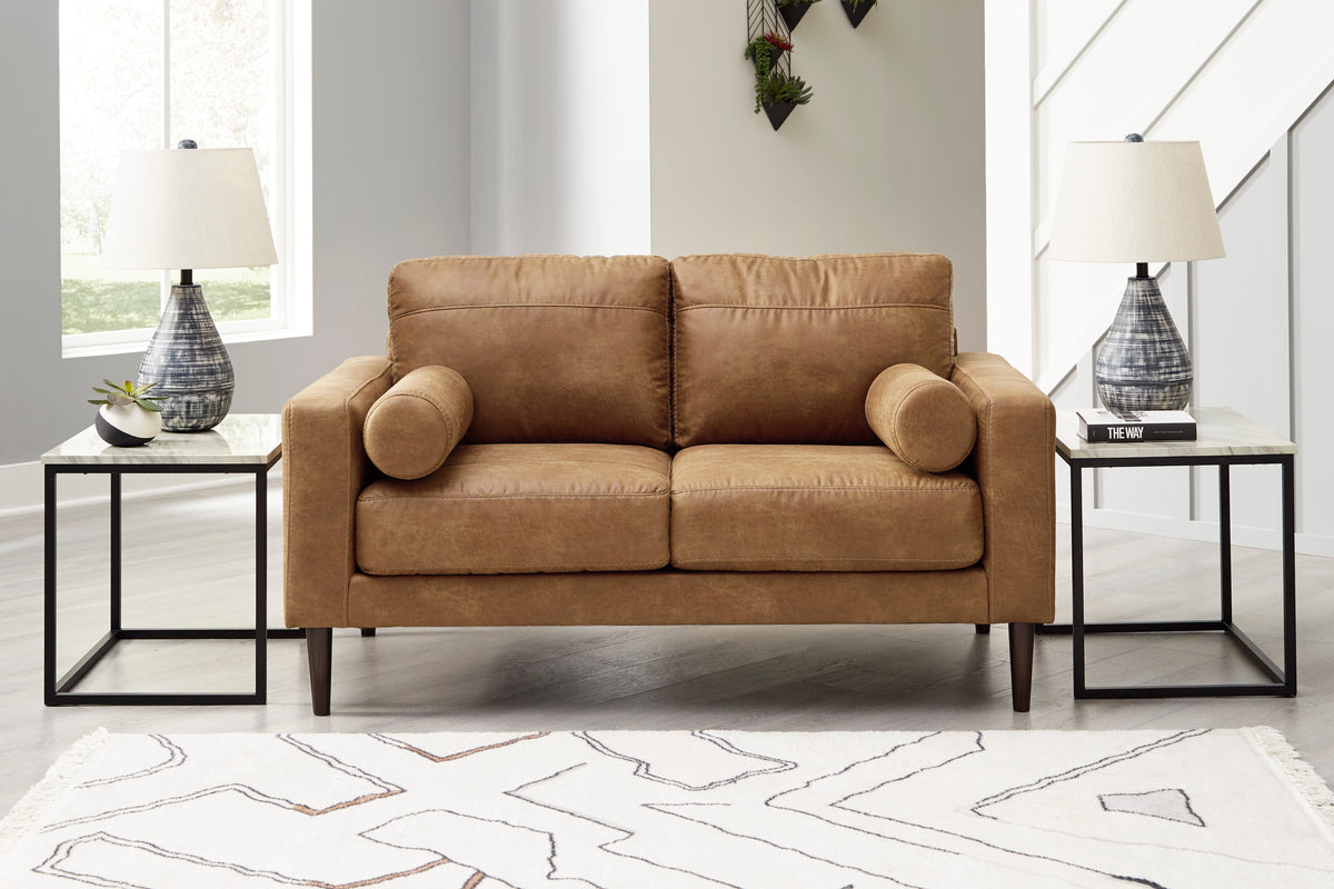 Telora Caramel Living Room Set 41002