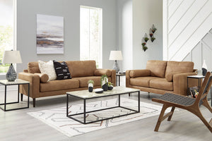 Telora Caramel Living Room Set 41002