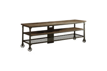 Load image into Gallery viewer, Millwood Natural/Rustic 65&quot; TV Stand 50990