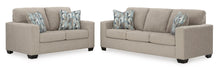 Load image into Gallery viewer, Deltona Parchment Sofa and Loveseat 51204
