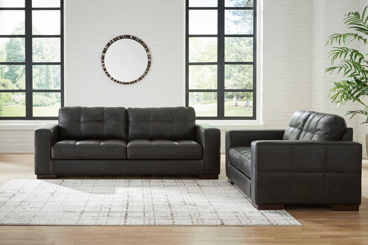 Luigi Thunder Sofa and Loveseat 56506