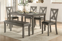 Load image into Gallery viewer, Holders Grey 6pc Dining Room Set 5693