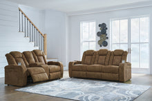 Load image into Gallery viewer, Wolfridge Brindle POWER Sofa and Loveseat 60703