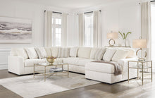 Load image into Gallery viewer, Chessington Ivory OVERSIZED 4pc RAF Chaise Sectional 61904