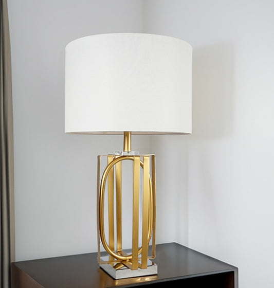 Gold/White Table Lamp Set of 2 6283