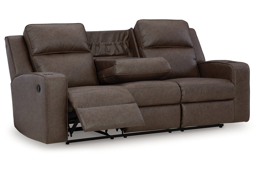 Lavenhorne Umber Reclining Sofa, Loveseat and Recliner 63306