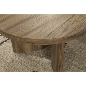Austanny Brown Coffee Table Set T683