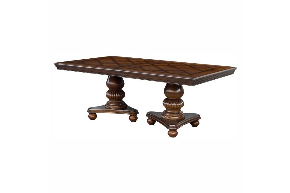 Lordsburg Brown/Cherry Extendable Dining Set 5473 Harwin Furniture