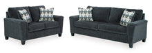 Load image into Gallery viewer, Abinger Smoke Sofa &amp; Loveseat 83905