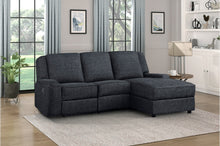 Load image into Gallery viewer, Monterey Ebony 2pc Reclining Sectional 8530
