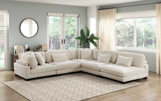 Traverse 5-Piece Modular Sectional with Ottoman 8555