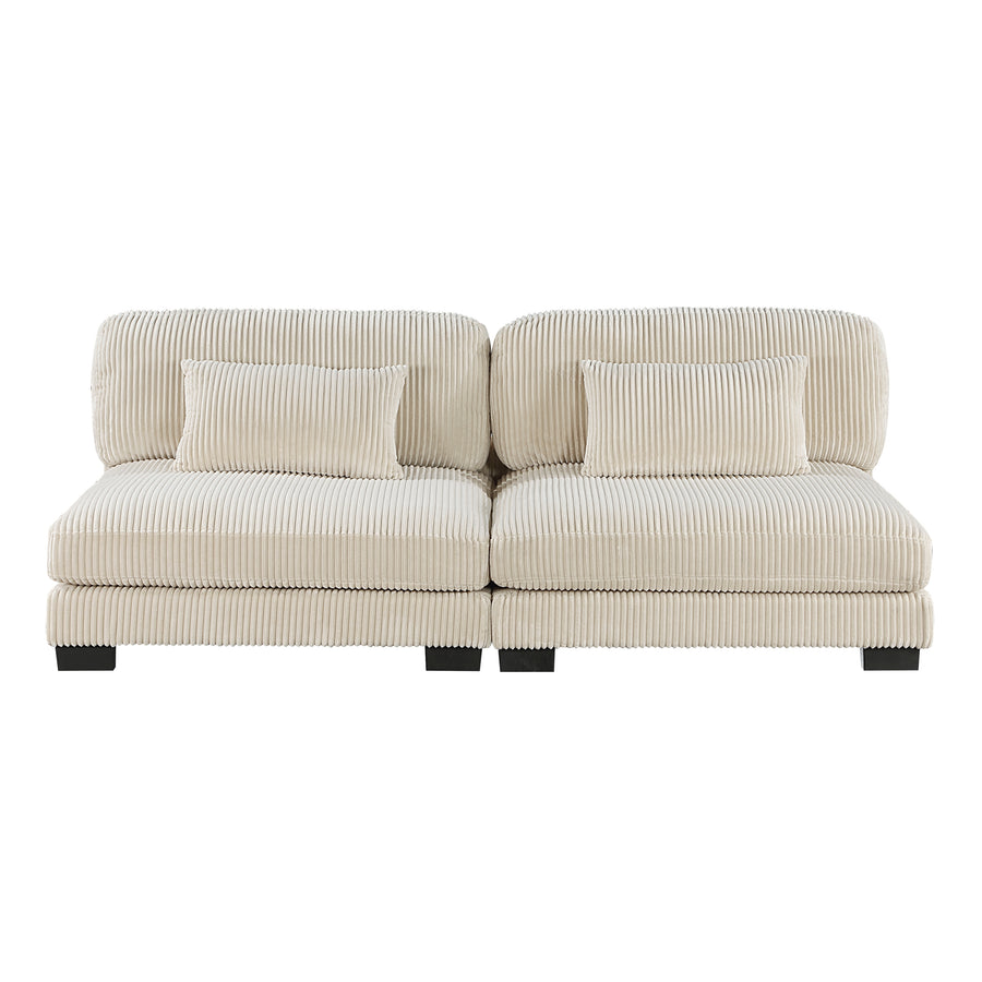 Traverse Beige 6pc Modular Sectional 8555