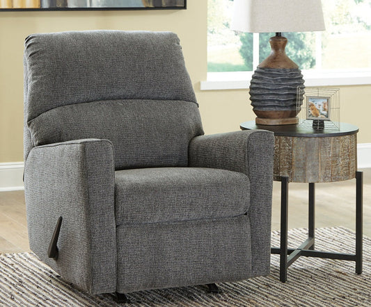 Dalhart Charcoal Recliner | 85703