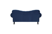 Load image into Gallery viewer, Rosalie Blue Velvet Sofa and Loveseat 9330