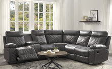 Load image into Gallery viewer, Socorro Gray  Reclining Sectional 9599