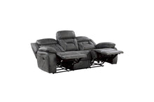 Load image into Gallery viewer, Madrona Hill  Gray Reclining Sofa and Loveseat 9989