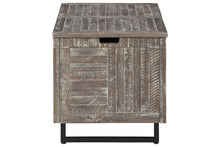 Load image into Gallery viewer, Coltport Distressed Gray Storage Trunk A4000338
