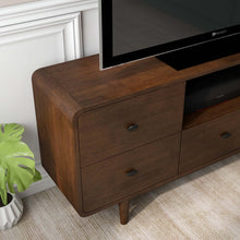 Load image into Gallery viewer, Alexa Brown Modern Style 72&quot; TV Stand