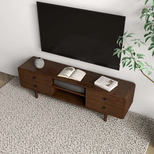 Load image into Gallery viewer, Alexa Brown Modern Style 72&quot; TV Stand