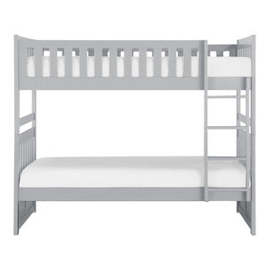 Orion Twin/Twin Grey Bunk Bed B2063