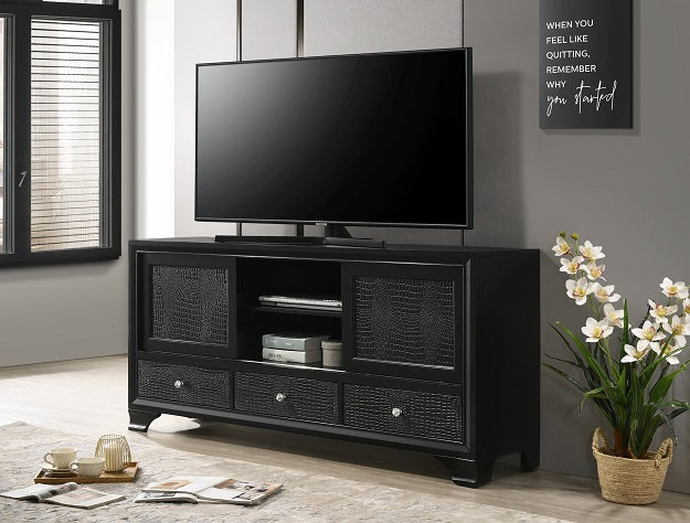 Lyssa Black 67" TV Stand B4308