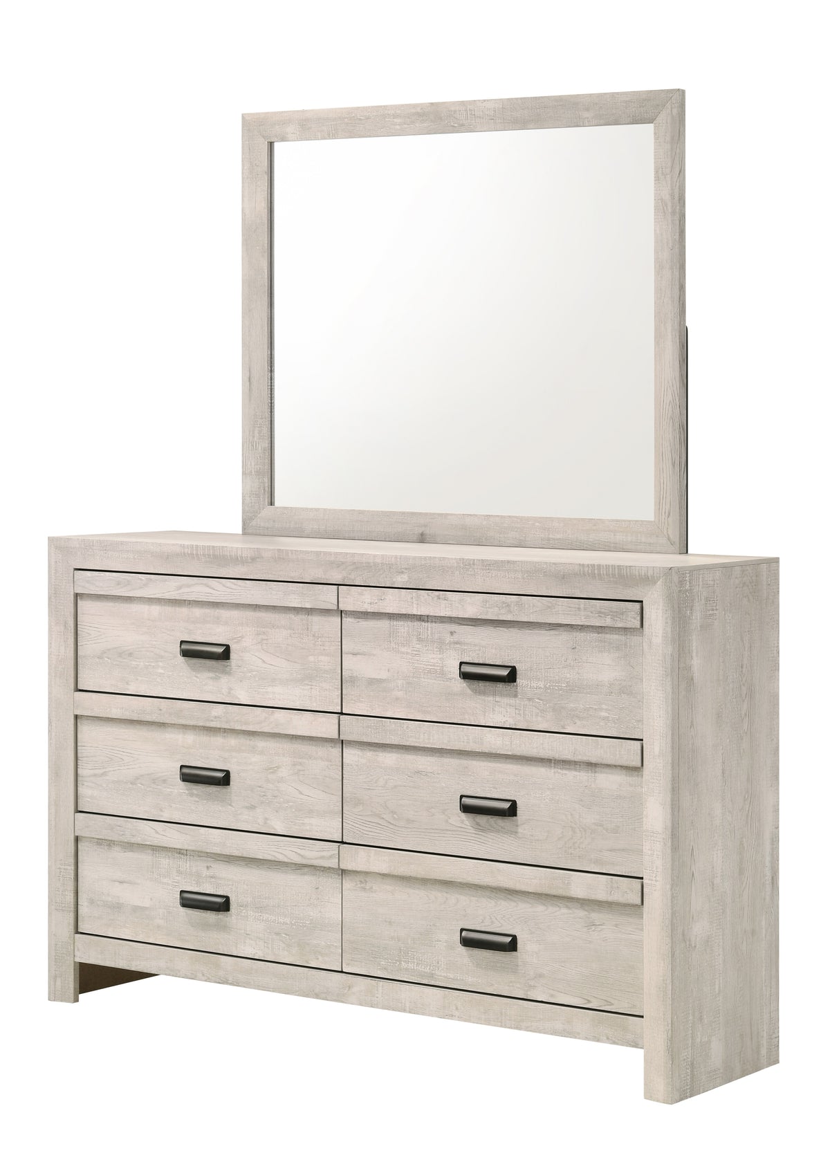 Valor Beige Finish Panel  Bedroom Set B9330