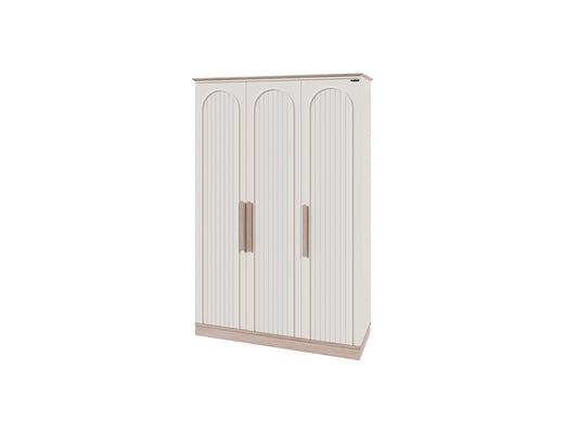 Bohemsoft 3 Door Wardrobe