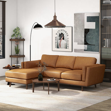 Chase Genuine Leather LAF Sectional