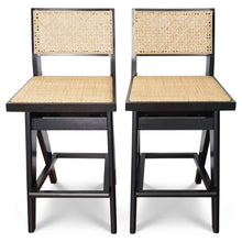 Load image into Gallery viewer, Keira Rattan Bar Stool (Set Of 2)