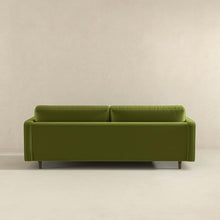 Load image into Gallery viewer, Anthony Mid-Century Modern Pistachio Green Pillow Back Velvet Sofa