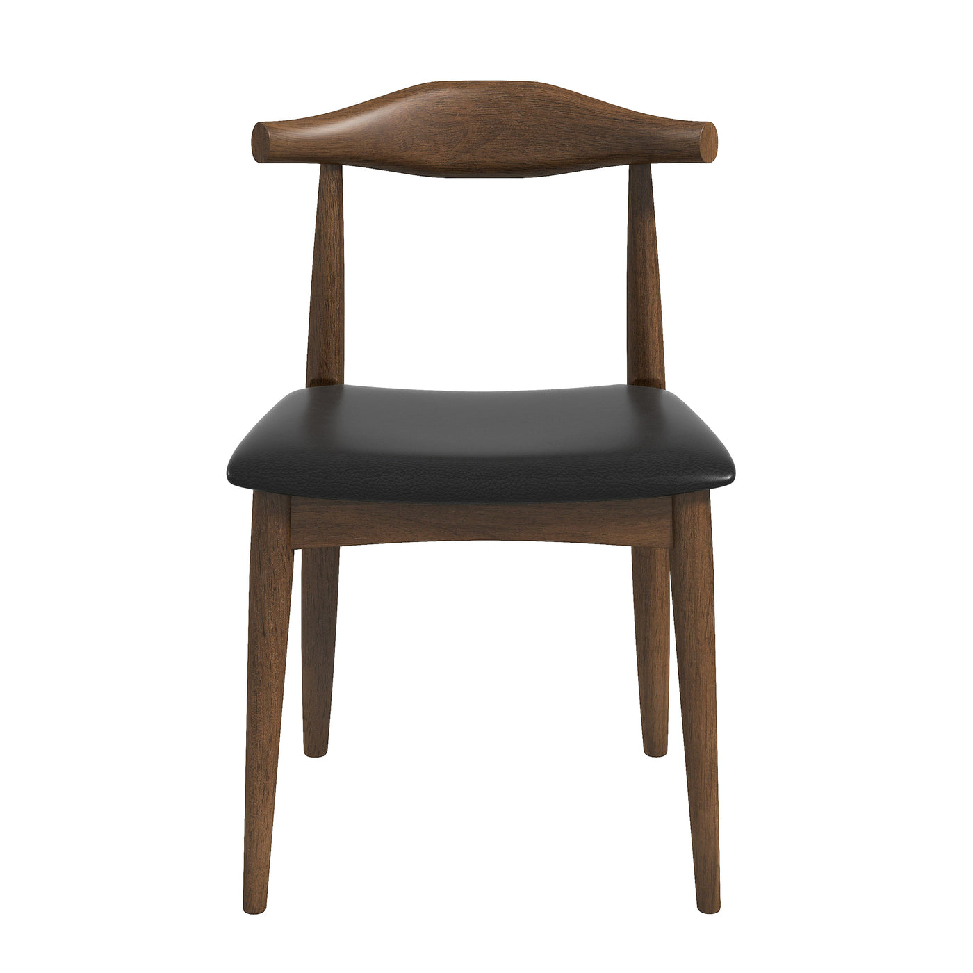 Destiny Black PU Dining Chairs (Set Of 2)