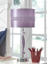 Load image into Gallery viewer, Nyssa Purple Table Lamp  L801524