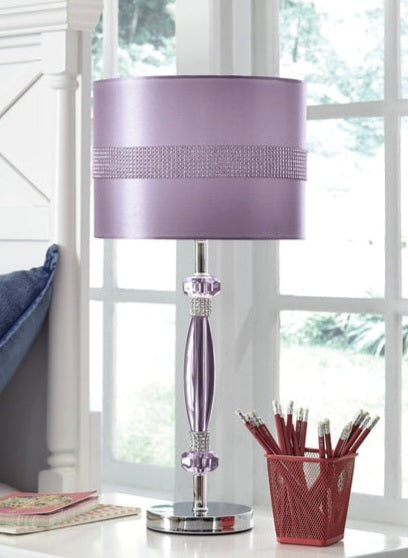 Nyssa Purple Table Lamp  L801524
