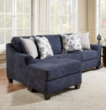 Load image into Gallery viewer, Lane Navy Reversible Sectional 4330