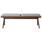 Load image into Gallery viewer, Keira Bench (Grey Fabric)