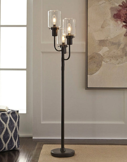 Jaak Bronze Finish Floor Lamp L207171