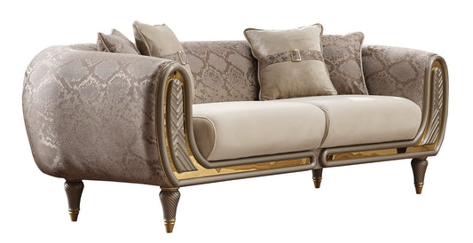 Lima Stationary Sofa Cream