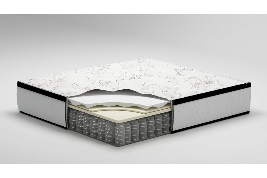 Chime 12 Inch Hybrid White King Mattress in a Box M69741