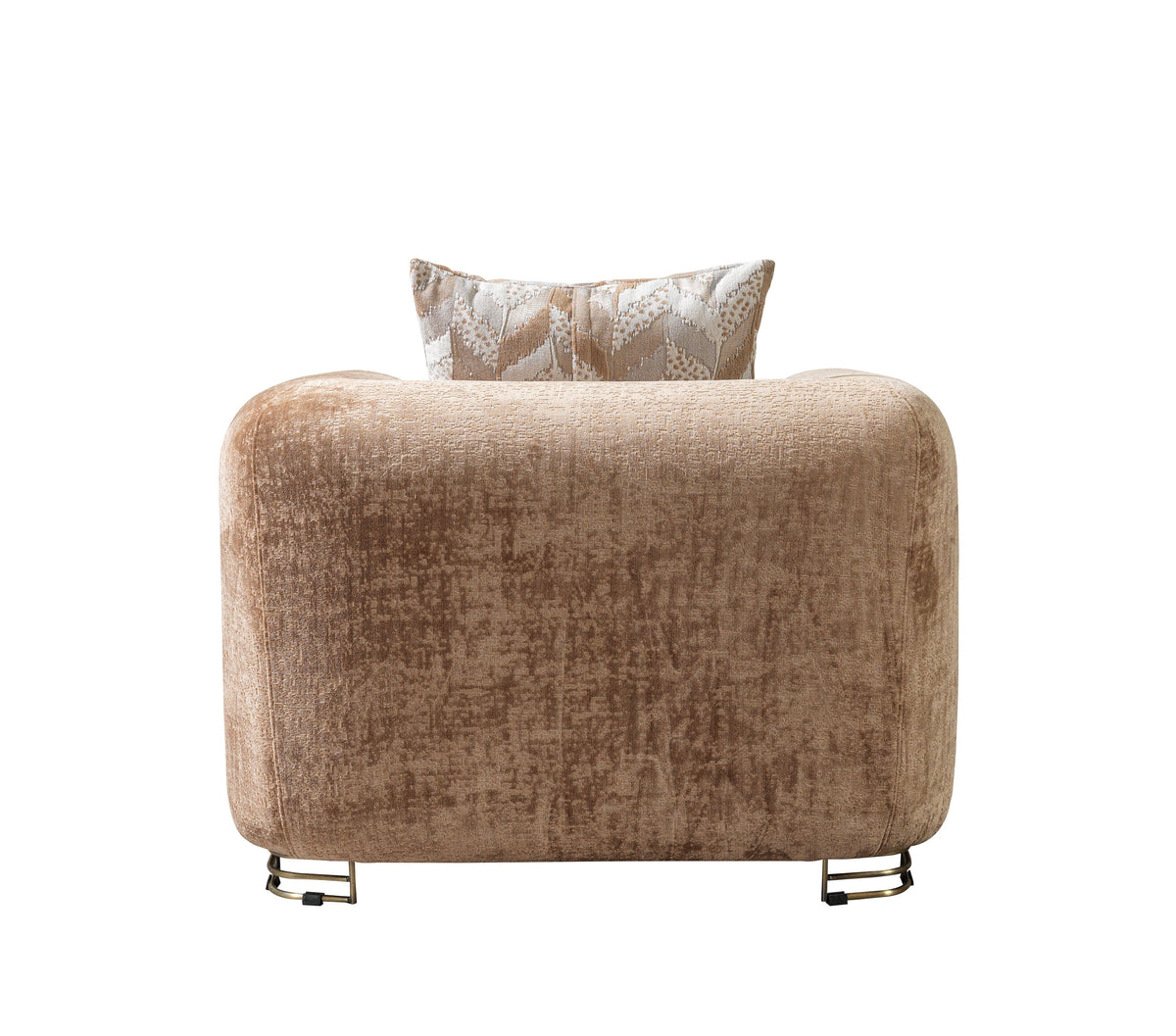 Brenda Coffee Boucle Chair