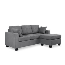 Load image into Gallery viewer, Lucky Light Gray Reversible Sectional  SH3218