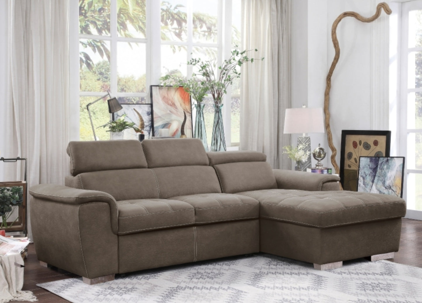 Ferriday Storage Sleeper Sectional 8228