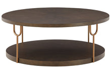 Load image into Gallery viewer, Brazburn Dark Brown Coffee Table T185