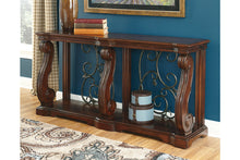 Load image into Gallery viewer, Alymere Rustic Brown Console Table T869-4