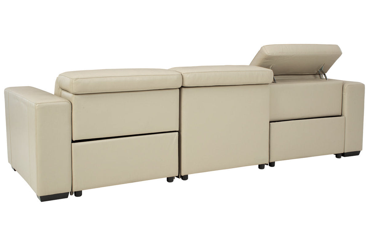 Texline Sand  POWER Reclining Sofa and Loveseat 
U59604