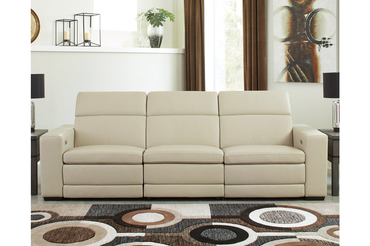 Texline Sand  POWER Reclining Sofa and Loveseat 
U59604