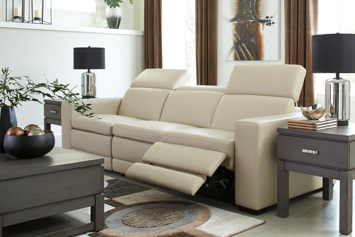 Texline Sand  POWER Reclining Sofa and Loveseat 
U59604