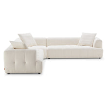 Load image into Gallery viewer, Wodo  Ivory Boucle Corner Sectional