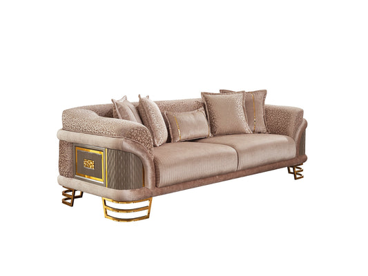 Versace Stationary Sofa Cream