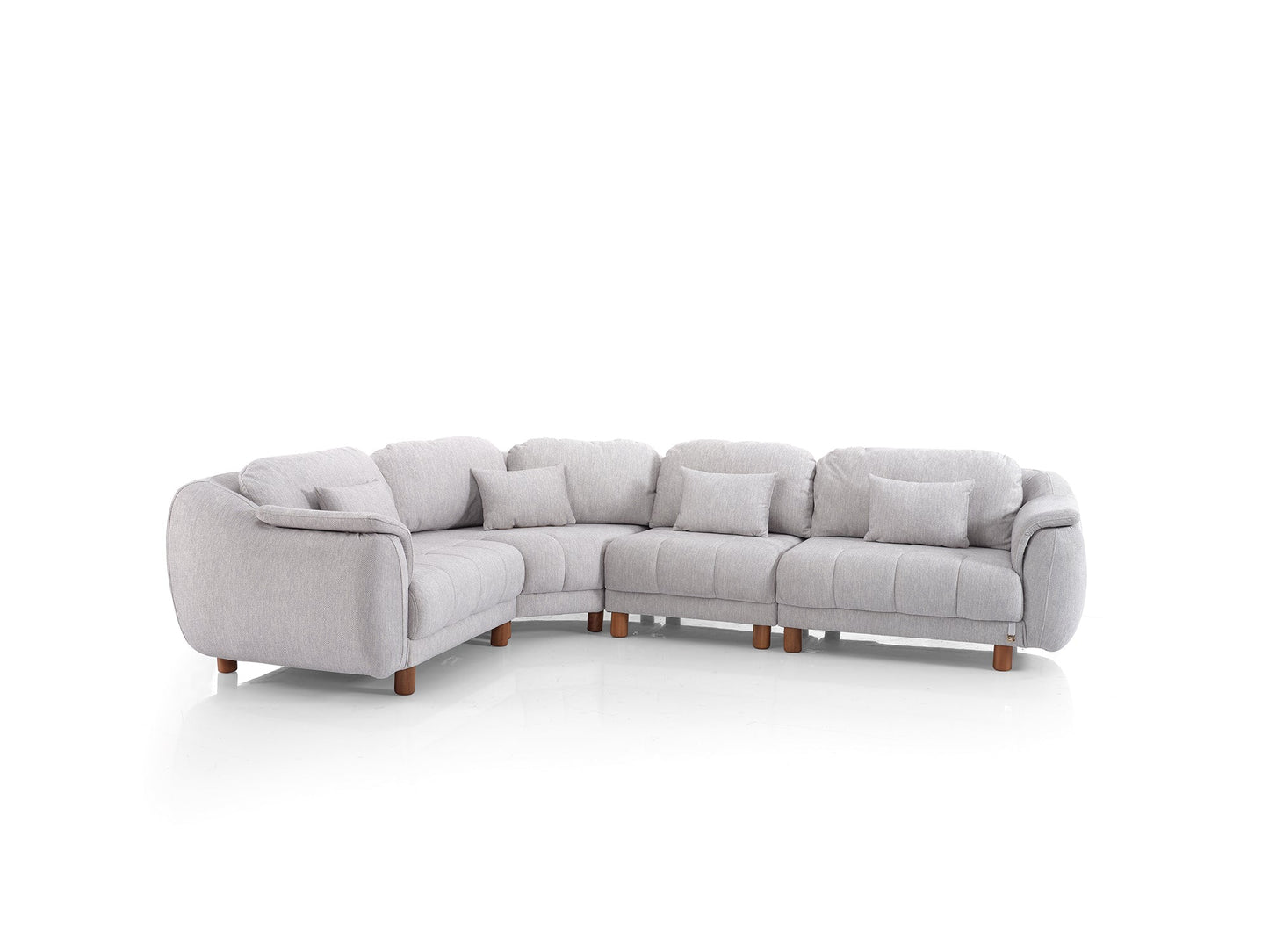 Windy Grey Modular Sectional Sofa