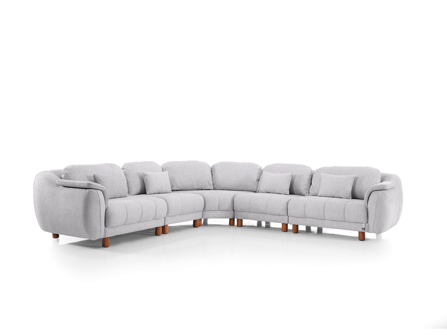 Windy Grey Modular Sectional Sofa